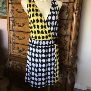 Diane Von Furstenberg Silk Jersey Dress Size 8